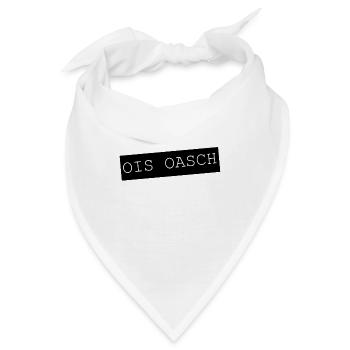 OIS OASCH Typografischer Kontrast - Bandana - Weiß - Vorne