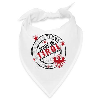 Made in Tirol - Bandana - Weiß - Vorne