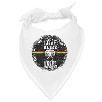 One Love Reggae - Bandana - Weiß - Vorne