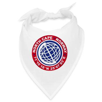 NORDKAP NORWEGEN - Bandana - Weiß - Vorne