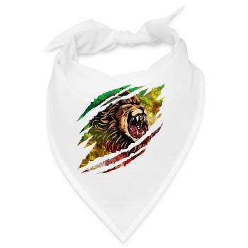 Löwensturm Farbexplosion - Bandana - Weiß - Vorne