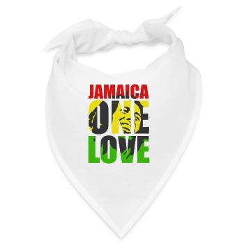 Jamaica One Love Underground - Bandana - Weiß - Vorne