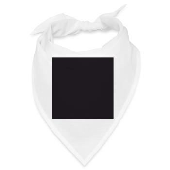 Viereck Viereck Viereck - Bandana - Weiß - Vorne