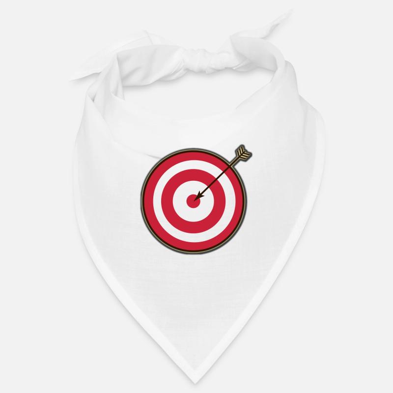 Flèche cible touchée Bandana