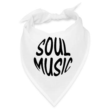 soul music music Musikvibes schlagen schwarzen Hip Hop - Bandana - Weiß - Vorne