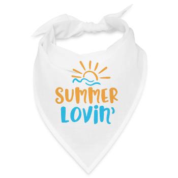 Summer Lovin ' - Bandana - Weiß - Vorne