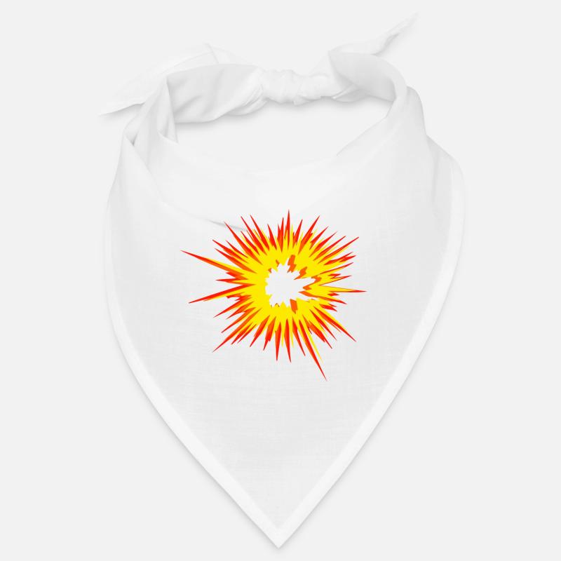Explosion Star Flame Bandana
