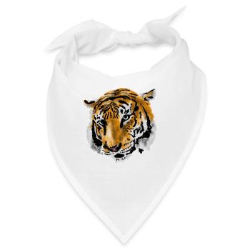 Tiger - Bandana - Weiß - Vorne