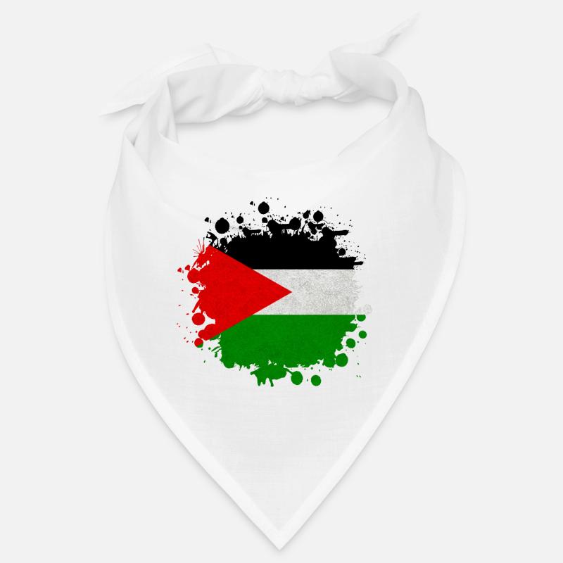 Palästina Klecks / Flagge Geschenk Islamabad Bandana