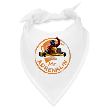 Karting Mr. Adrenalin - Bandana - Weiß - Vorne