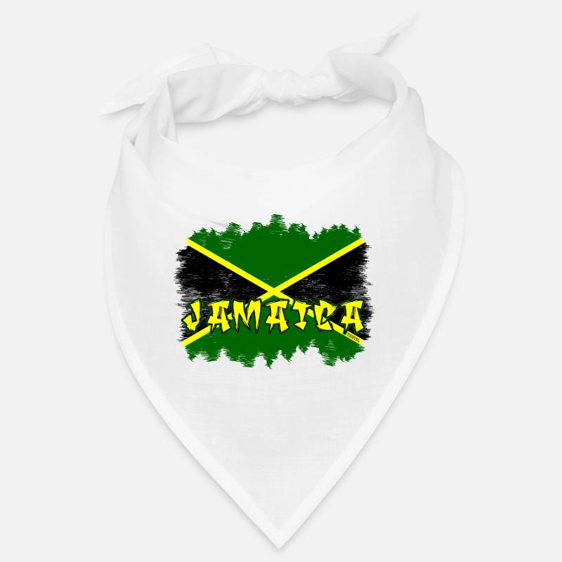 Design du drapeau graffiti jamaïcain Bandana