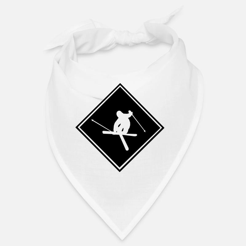 Ski, ski, skiing, après ski, freeski, winter Bandana