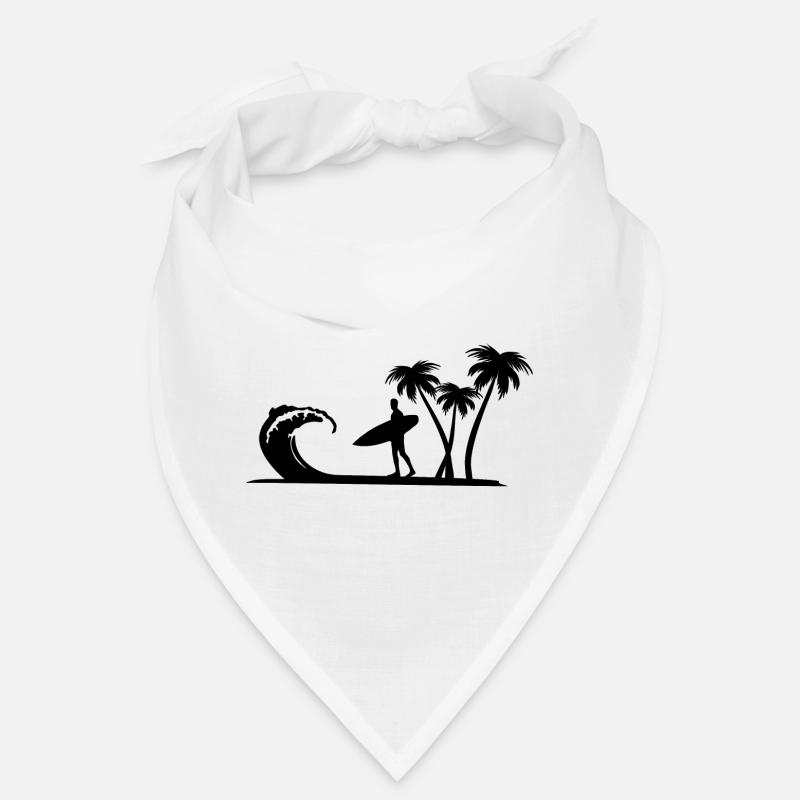 Surfer - Bandana - Weiß
