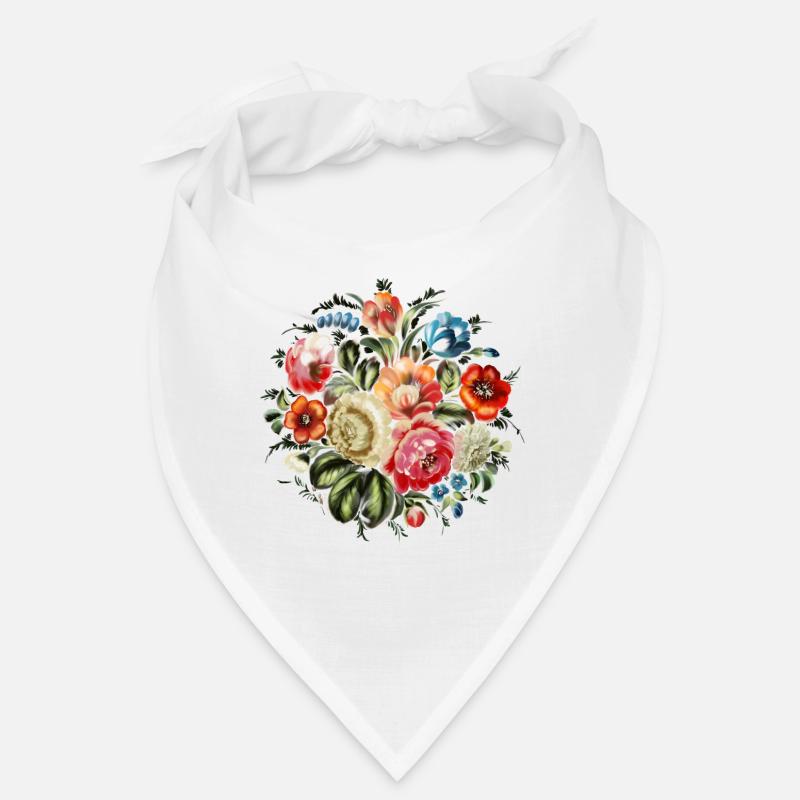 Fleurs Zhostovo Bandana