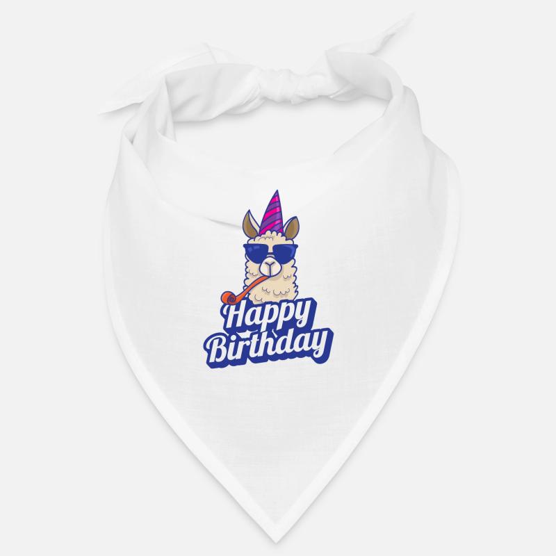 Alles Gute Geburtstag Lama Geburtstagsspruch Fun Bandana
