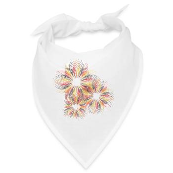 Linie - Bandana - Weiß - Vorne