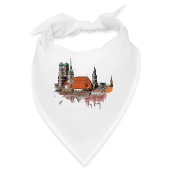 München - Bandana - Weiß - Vorne