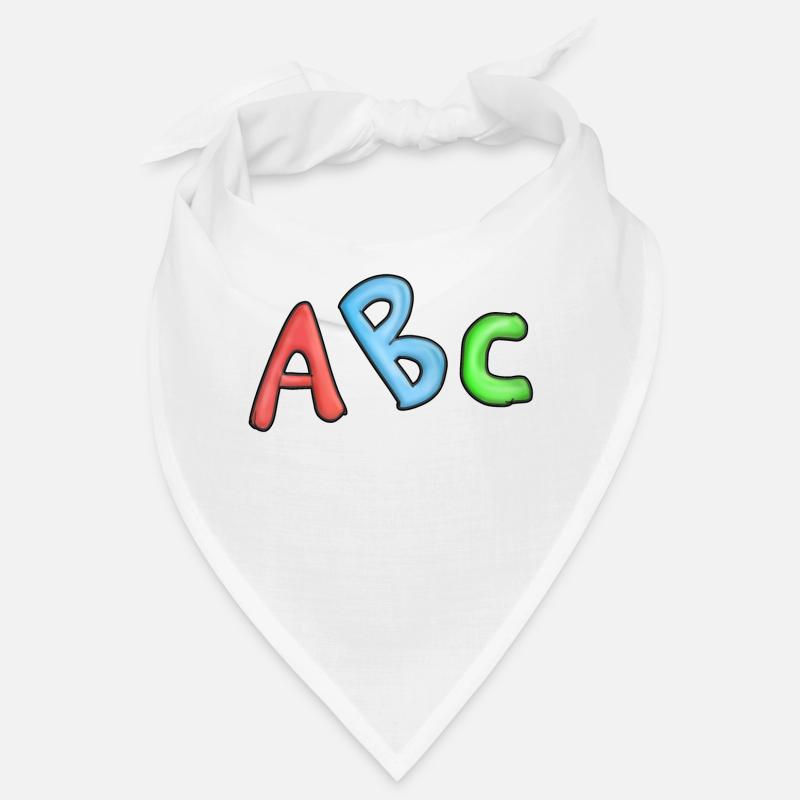 ABC Einschulung Schulanfang Erste klasse kinder Bandana