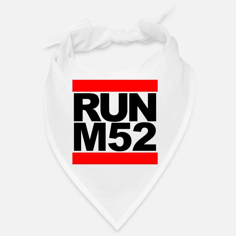 RUN M52 - Bandana - Weiß