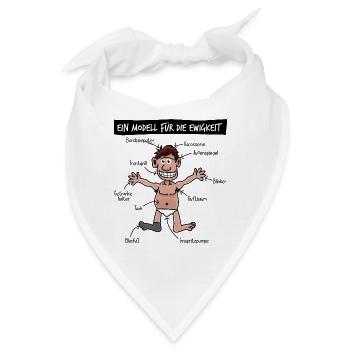 Geburtstag Alter Uralt Schönheit Lustig Witzig Fun - Bandana - Weiß - Vorne