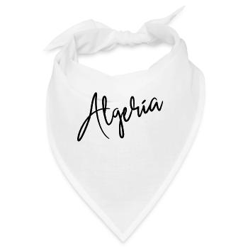 Algerien - Bandana - Weiß - Vorne