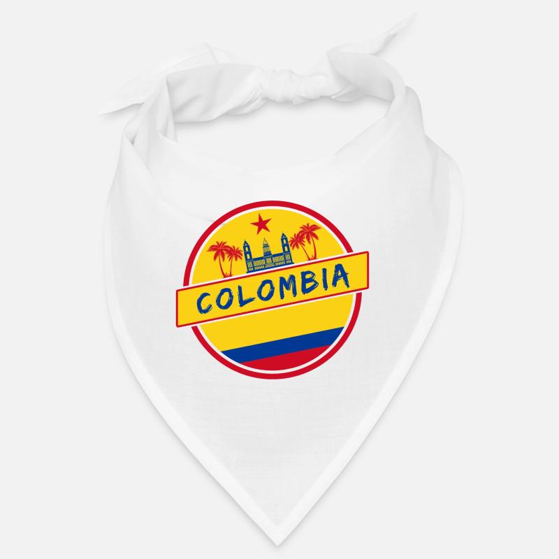 Conception de la Colombie avec drapeau national Bandana