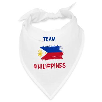 Team Philippinen / Manila - Bandana - Weiß - Vorne
