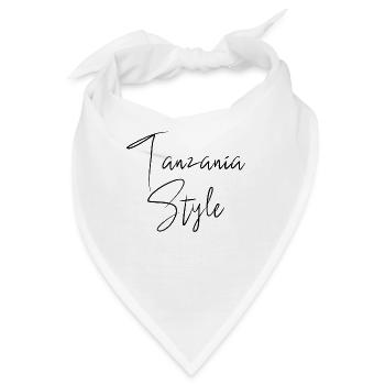 Tansania Style - Bandana - Weiß - Vorne