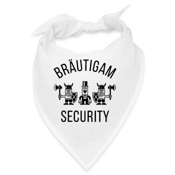 Bräutigam Security Wikinger (JGA / 1C) - Bandana - Weiß - Vorne