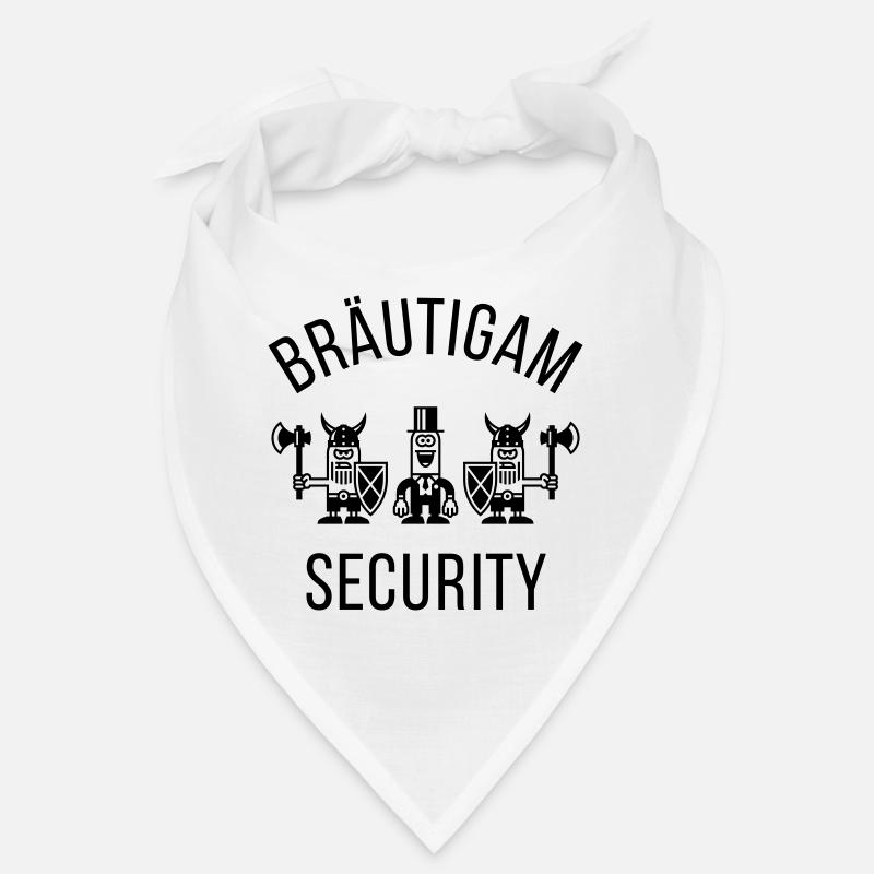 Bräutigam Security Wikinger (JGA / 1C) - Bandana - Weiß