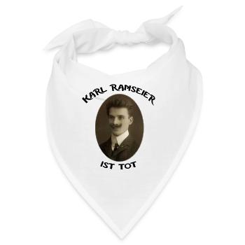 KARL RANSEIER - Bandana - Weiß - Vorne