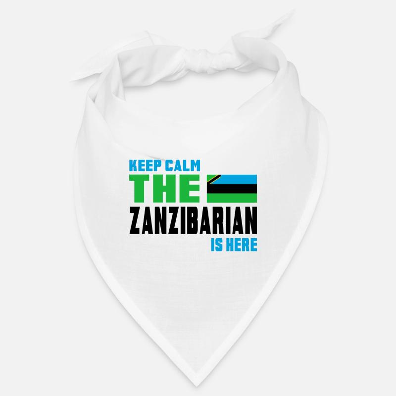 Keep Calm Design / Geschenk Tansania Bandana