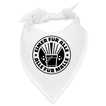 party mallorca urlaub - Bandana - Weiß - Vorne