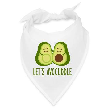 Avocado - Bandana - Weiß - Vorne