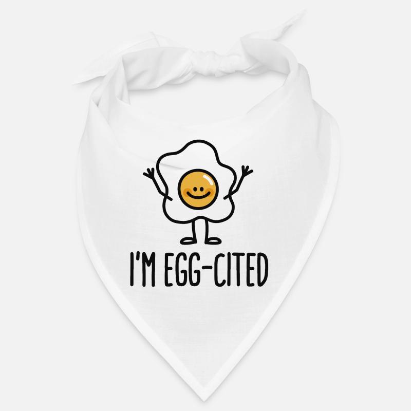 I'm EGG-cited Bandana