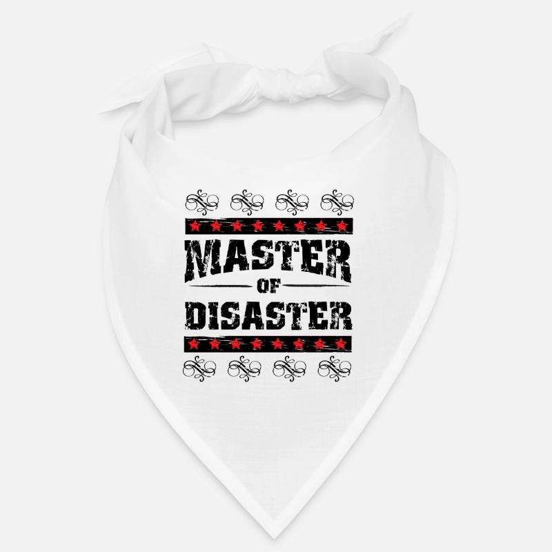 Master of Disaster, schwarz. Bandana