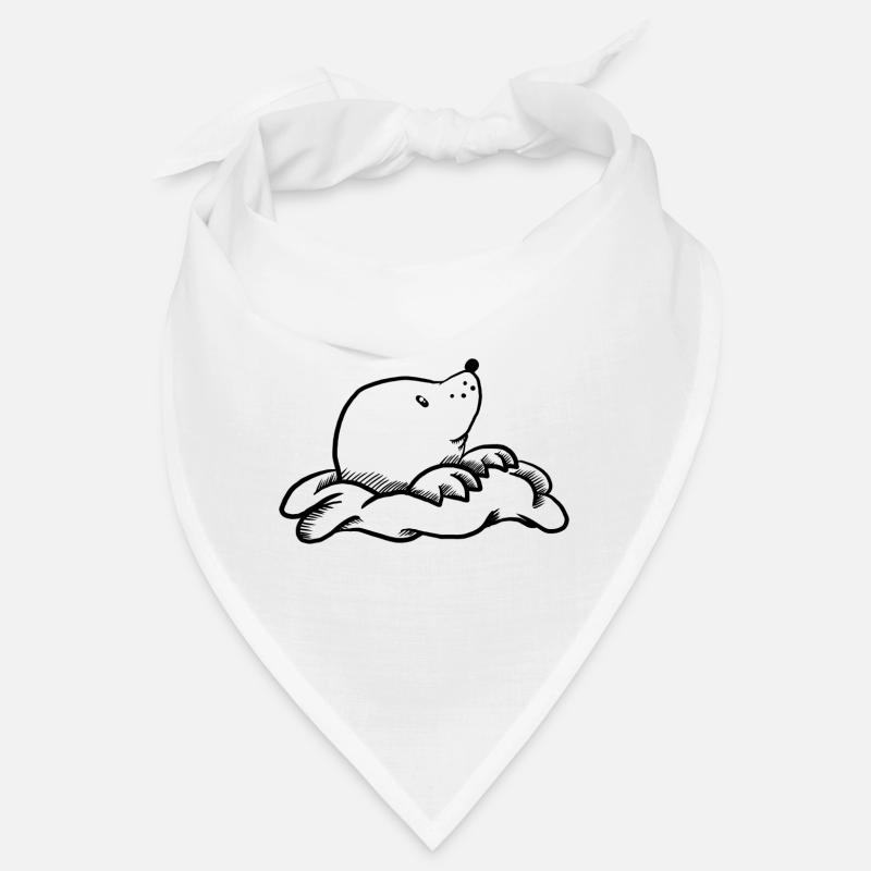 Sweet mole, noir. Bandana