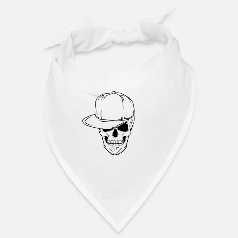 Crâne - style hip hop Bandana