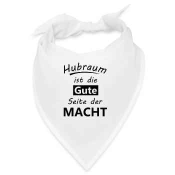 Hubraum - Bandana - Weiß - Vorne