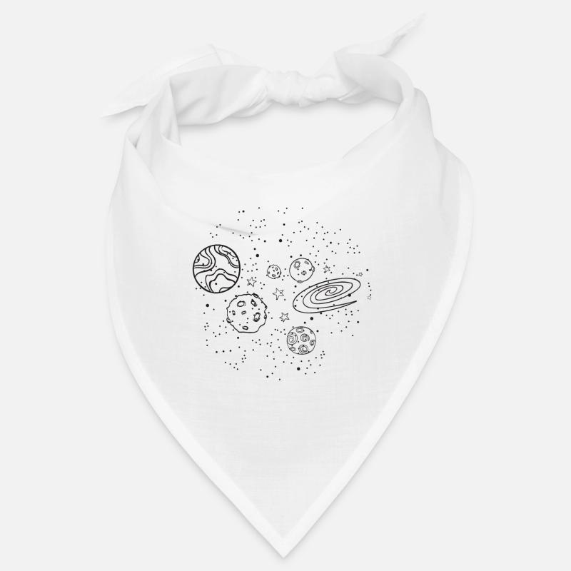 Ciel étoilé - Espace - Voyage dans l'espace - Planètes Bandana