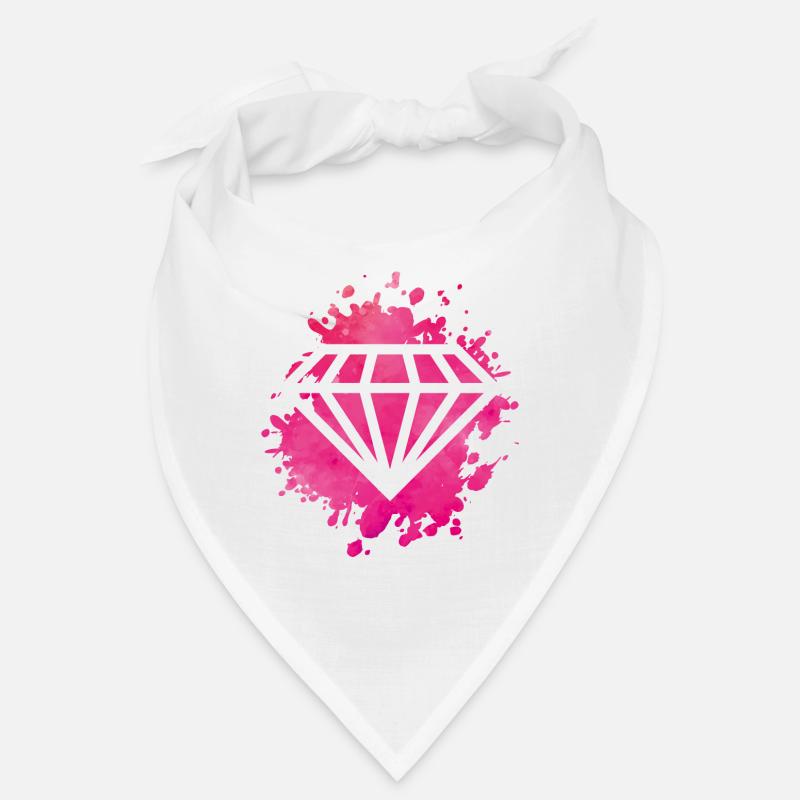 diamond pink Bandana
