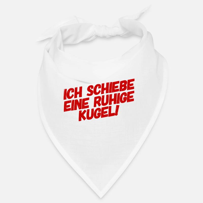 ich schiebe eine ruhige Kugel Bandana