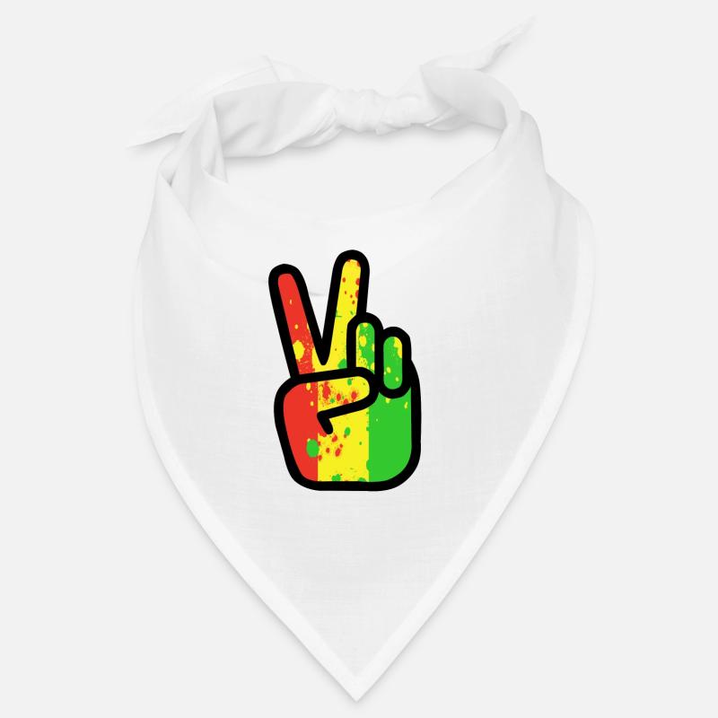 FRIEDENSZEICHEN RASTA Bandana
