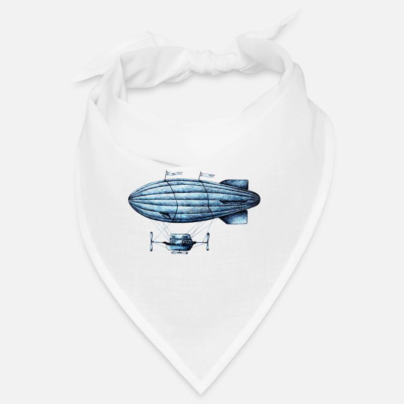 Zeppelin Étoilé Bleue Bandana