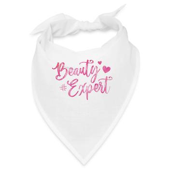 beauty experte - Bandana - Weiß - Vorne
