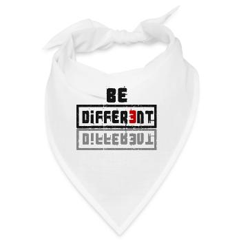 Be Different - Bandana - Weiß - Vorne