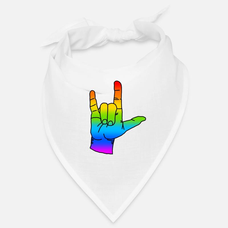 Rainbow Rock n Roll Bandana
