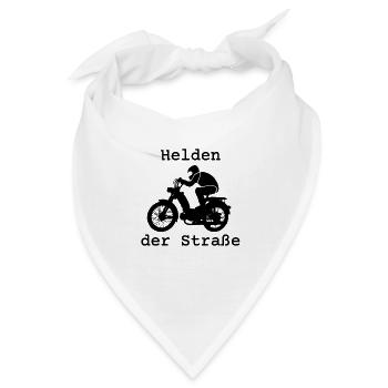 Helden der Straße, Hercules Prima 5, 25 km/h, Mofa - Bandana - Weiß - Vorne