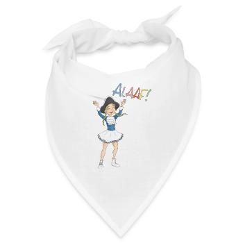 Funkenmariechen Alaaf - Bandana - Weiß - Vorne