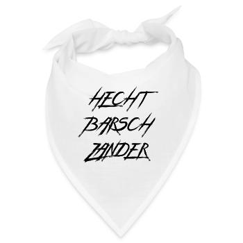 Hecht Barsch Zander scratchy - Bandana - Weiß - Vorne